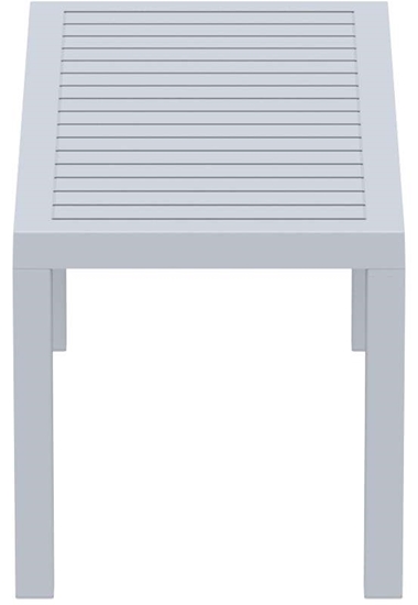 Εικόνα από OCEAN SILVER GREY ΤΡΑΠΕΖΙ 90Χ45Χ45εκ. ΠΟΛ/ΝΙΟΥ