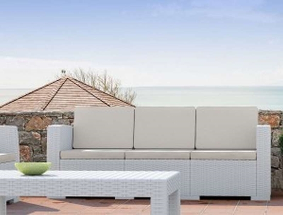 Εικόνα από MONACO WHITE 3ΘΕΣ.ΚΑΝΑΠΕΣ ΜΕ ΜΑΞ. ΠΟΛ/ΝΙΟΥ
