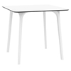Picture of MAYA TABLE 80X80X75cm. WHITE HPL LAMINATE