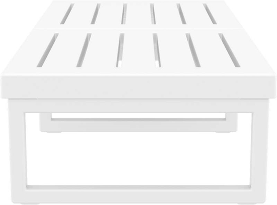 Εικόνα από MYKONOS ΤΡΑΠΕΖΙ WHITE 130X65X33εκ. ΠΟΛ/ΝΙΟΥ