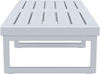 Εικόνα από MYKONOS ΤΡΑΠΕΖΙ SILVER GREY 130X65X33εκ. ΠΟΛ/ΝΙΟΥ