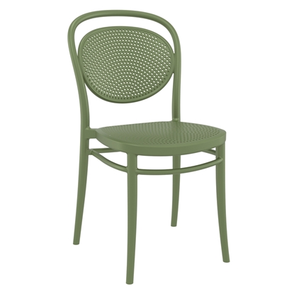 Picture of MARCEL OLIVE GREEN CHAIR POLYPROPYLENE