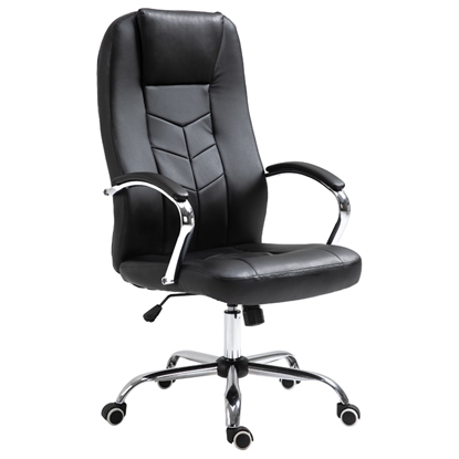 Picture of A3250 BLACK PU MANAGER ARMCHAIR