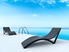 Picture of SLIM SUNLOUNGER BLACK POLYPROPYLENE