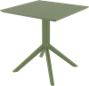 Εικόνα από SKY OLIVE GREEN 70X70X74εκ. ΤΡΑΠΕΖΙ ΠΟΛ/ΝΙΟΥ