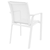 Picture of PACIFIC WHITE/WHITE ARMCHAIR POLYPROPYLENE