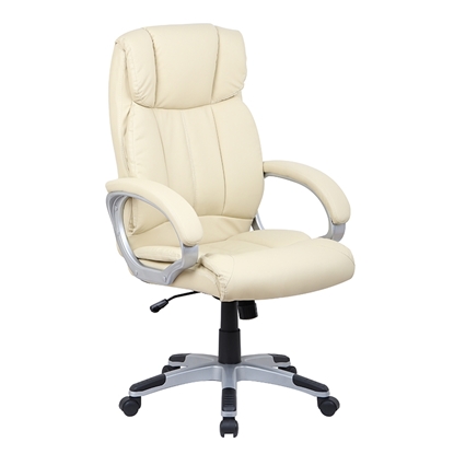 Picture of A9250 CREAM PU MANAGER ARMCHAIR