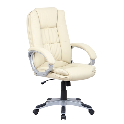 Picture of A9150 CREAM PU MANAGER ARMCHAIR