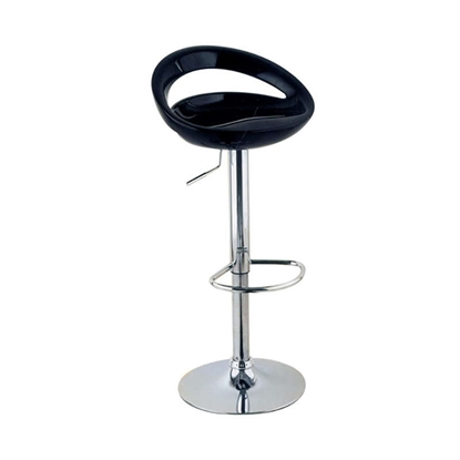 Picture of Bar18 Bar Stool (2pcs/ctn) Black Abs 47x41x98cm.With Gaslift
