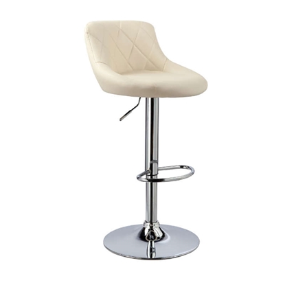 Picture of Bar84 Bar stool (2pcs/ctn) Cream Pu 46x47x106cm.With Gaslift
