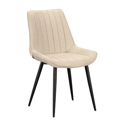 Picture of Bony Dining Chair (4pcs/ctn) Beige Fabric 54x60x87cm.