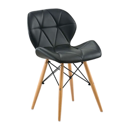 Picture of Margo Dining Chair (4pcs/ctn) Black Pu 47x53x72cm.