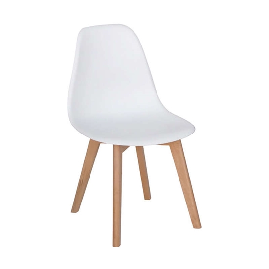 Picture of Loft Plus Dining Chair (4pcs/ctn) White PP 46x53x81cm.