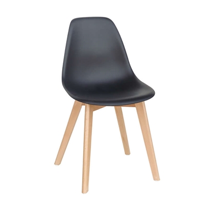 Picture of Loft Plus Dining Chair (4pcs/ctn) Black PP 46x53x81cm.