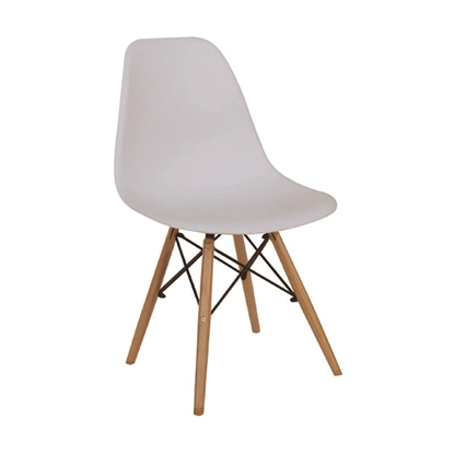 Picture of Loft Dining Chair (4pcs/ctn) White PP 46x55x81cm.