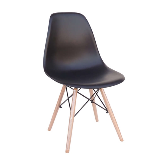 Picture of Loft Dining Chair (4pcs/ctn) Black PP 46x55x81cm.