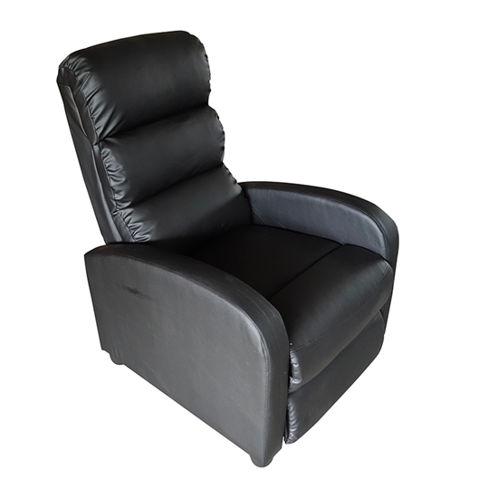 Picture of ALISON RELAX ARMCHAIR BLACK PU