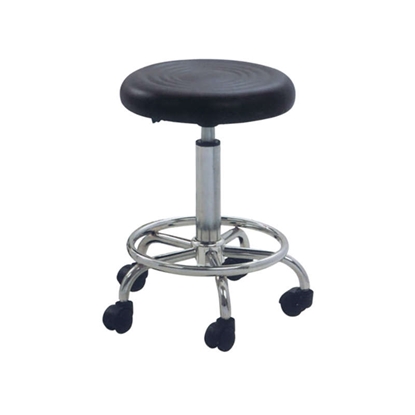 Picture of Bar70 Office Stool (2pcs/ctn) Black Pu 40x40x59cm.with gaslift
