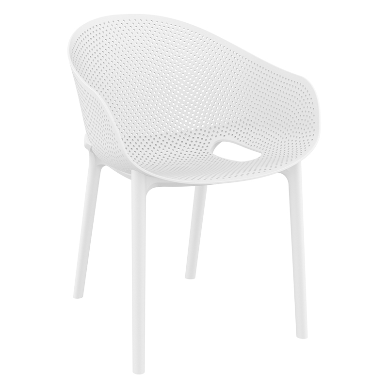 SKY PRO WHITE ΠΟΛΥΘΡΟΝΑ ΠΟΛ/ΝΙΟΥ 54X60X81εκ.