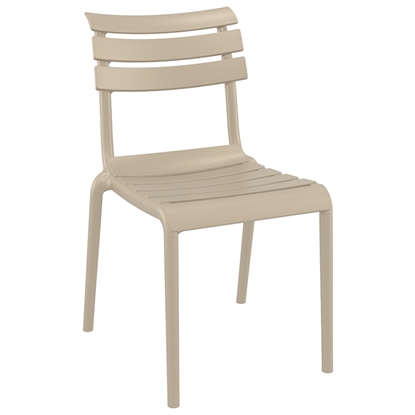 Picture of HELEN TAUPE CHAIR POLYPROPYLENE