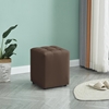 Εικόνα από CUBE BROWN PU ΣΚΑΜΠΟ 35X35X42εκ.