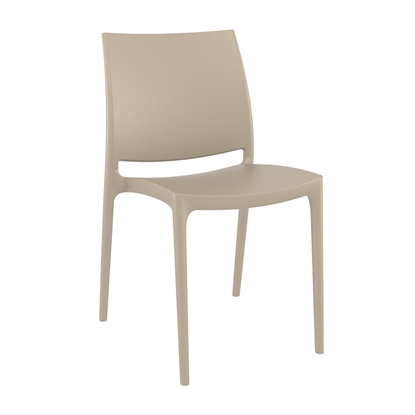 Picture of MAYA TAUPE CHAIR POLYPROPYLENE