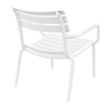 Picture of PARIS LOUNGE WHITE ARMCHAIR POLYPROPYLENE