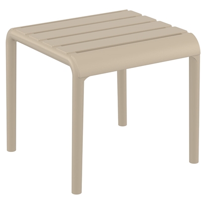 Picture of PARIS TAUPE TABLE 42X41X40cm. POLYPROPYLENE