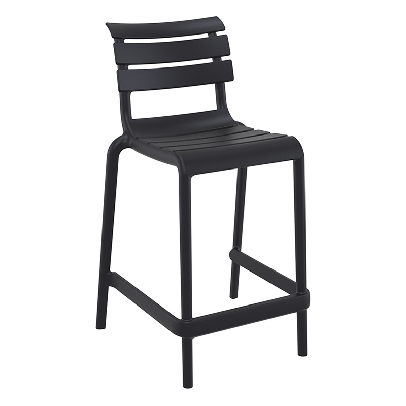 HELEN 65εκ. ΣΚΑΜΠΟ BLACK ΠΟΛ/ΝΙΟΥ 52X55X95εκ.
