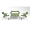 Picture of PARIS LOUNGE SOFA OLIVE GREEN 116X70X75cm. POLYPROPYLENE