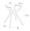 Εικόνα από AIR ΒΑΣΗ WHITE SMALL 58X58X72,5εκ. ΠΟΛ/ΝΙΟΥ