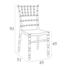 Εικόνα από CHIAVARI AMBER TRANSPARENT(Σ4)KAPEKΛA