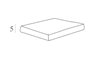 Picture of PARIS LOUNGE CUSHION 50Χ48Χ5cm. DARK GREY