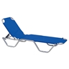 Picture of ADEL SUNLOUNGER BLUE TEXT. ALUMINUM 25X25