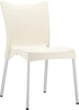 Picture of JULIETTE BEIGE CHAIR POLYPROPYLENE/ALUMINIUM