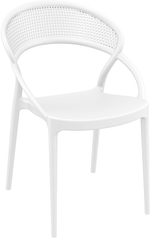 SUNSET WHITE ΚΑΡΕΚΛΑ ΠΟΛ/ΝΙΟΥ 54Χ56Χ82εκ.
