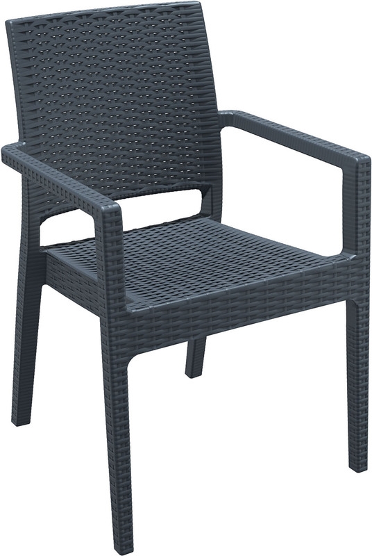 IBIZA DARK GREY ΠΟΛΥΘΡΟΝΑ ΠΟΛ/ΝΙΟΥ 58Χ59Χ87εκ.