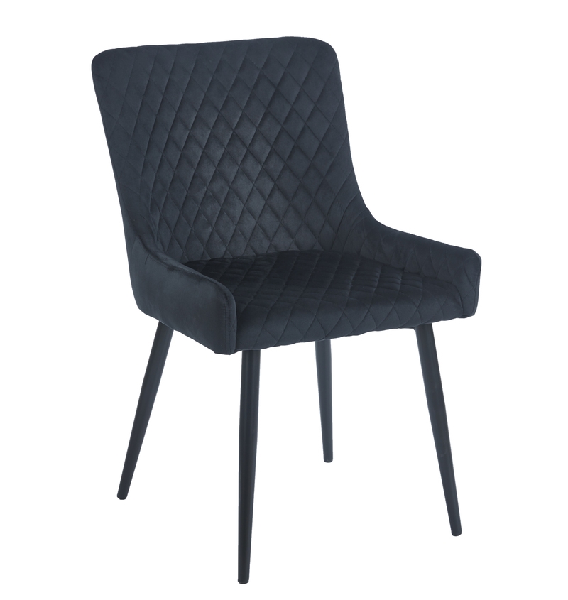 VANESA BLACK VELVET ΥΦΑΣΜΑ ΚΑΡΕΚΛΑ ΜΕΤΑΛΛΙΚΗ 46X62X86εκ.