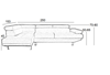 Εικόνα από CORNER GREY ΥΦΑΣΜΑ ΔΕΞΙΑ ΓΩΝΙΑ 250X153εκ.