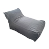 Picture of DEREK POUF GREY FABRIC 70X107X64cm.