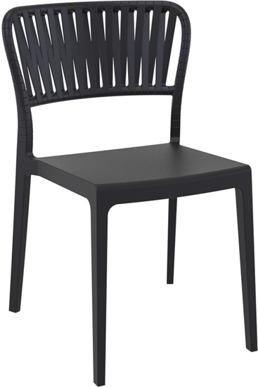 Picture of PORTOFINO BLACK CHAIR POLYPROPYLENE