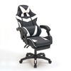 Εικόνα από A9937 ΜΑΥΡΟ/ΛΕΥΚΟ PVC ΠΟΛΥΘΡΟΝΑ GAMING/ΜΕ ΥΠΟΠΟΔΙΟ