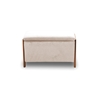 Εικόνα από DALI ΣΚΑΜΠΟ VELVET BEIGE ΜΕ ΑΠΟΘ. ΧΩΡΟ 75X42X44εκ.