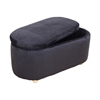 Εικόνα από FOSTER ΣΚΑΜΠΟ VELVET BLACK ΜΕ ΑΠΟΘ. ΧΩΡΟ 99Χ45X45εκ.