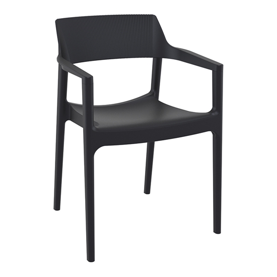 Εικόνα από TULUM BLACK ΠΟΛΥΘΡΟΝΑ ΠΟΛ/ΝΙΟΥ 55X52X79εκ.