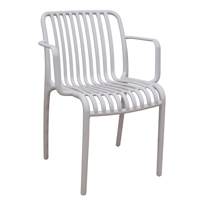 Εικόνα της PARMA-S WHITE ΠΟΛΥΘΡΟΝΑ ΠΟΛ/ΝΙΟΥ 56X56X79εκ.