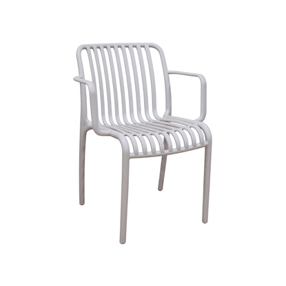 Εικόνα της PARMA-S WHITE ΠΟΛΥΘΡΟΝΑ ΠΟΛ/ΝΙΟΥ 56X56X79εκ.