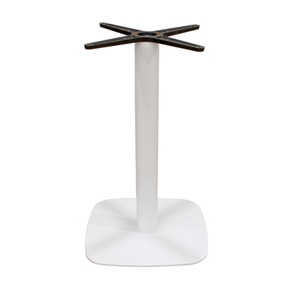 Εικόνα της FLAT-S ΛΕΥΚΗ 45Χ45Χ72εκ.(Σ)ΒΑΣΗ ΜΕΤΑΛΛΙΚΗ 11.6kg