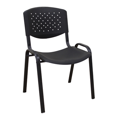 Εικόνα της MILOS PP ΜΑΥΡΟ ΚΑΡΕΚΛΑ ΒΑΦΗΣ 55X57X80.5εκ.