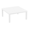 Εικόνα από PORTOFINO LOUNGE ΤΡΑΠΕΖΙ WHITE 70X70X33εκ. ΠΟΛ/ΝΙΟΥ